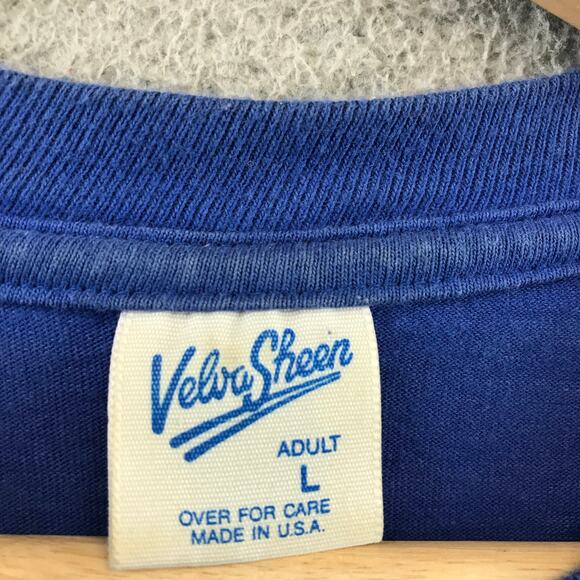 Vintage Disney Baseball WI Mickey Mouse T-shirt size L - Picture 4 of 9